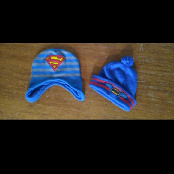 *SOLD* Batman Superman hats - Picture 2 of 4